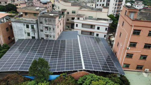 ソーラー発電所123.28kWが中国ドングアンに設置