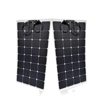 良い価格 12V 太陽光柔軟パネル 110W 折りたたむモノ結晶半柔軟太陽光パネル オンライン