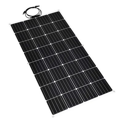 良い価格 12V 折りたたみ可能な単一太陽光パネル オフグリッド RV 100ワット 半柔軟な太陽光パネル オンライン
