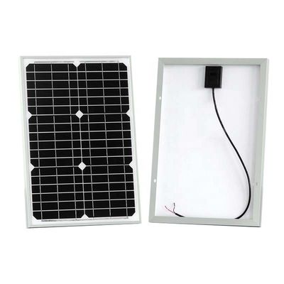 良い価格 OEM 20ワット単結晶太陽光パネル エネルギー太陽光電池電池パネル 太陽光パネル ボート ATV 海洋 RV トレーラー スノーモビル オンライン