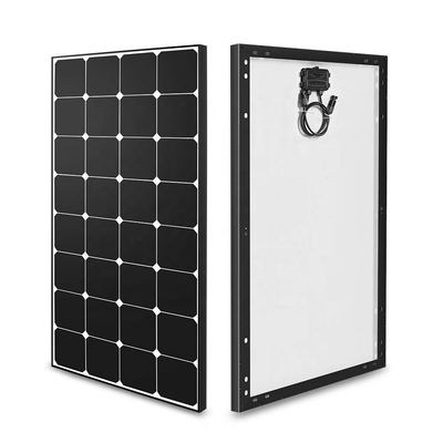良い価格 100W 12V モノ硬い太陽光パネル ネットワークオフ PV パワー キャンプ用 RV マリン モーターホーム オンライン