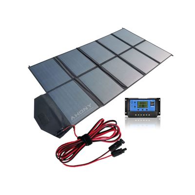 良い価格 250W折りたたむ太陽光パネルキット 12V超軽量折りたたむ太陽光充電器 USBポート付き オンライン