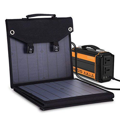 良い価格 電源発電機 携帯式折りたたみ式太陽光充電器 100w 太陽光パネル充電キット オンライン