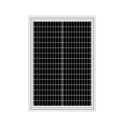 良い価格 50W硬い単結晶ソーラーパネル 500V 最大システム電圧 A プールの品質 LED スマートソーラーフラッシュ オンライン