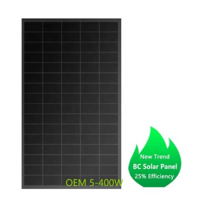 良い価格 Factory Wholesale 26% High Efficiency Solar Panels HPBC Pv Module 50W 100W 200W 300W 400W Best Quality Glass Solar Panel for Roof Rv Boat Yacht  online