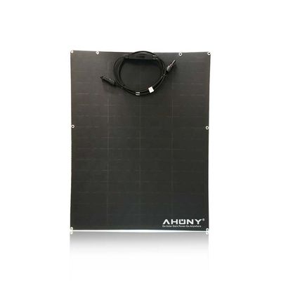 ソーラーパワー 半柔軟な電気自動車 太陽光パネル 70w バックコンタクトセル