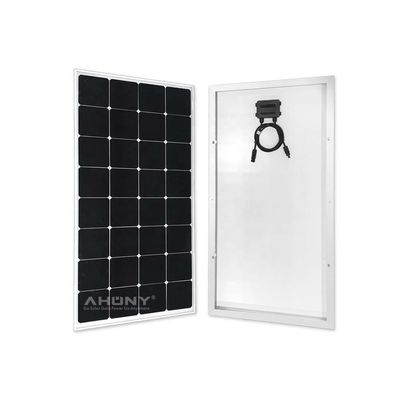 120W ガラス太陽光パネル マクセオン太陽光電池 バックコンタクト サンパワー IBC パワー ソルソーパネル ナビゲーション ボイデータのための太陽光パネル