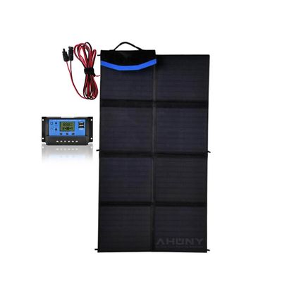 良い価格 160W 12V ポータブルソーラーパネル 折りたたむモノソーラーチャージャー ソーラージェネレーターRv オンライン