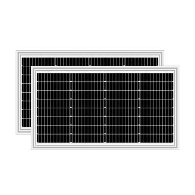 良い価格 65w セルソーラーパネル 12v 10BB PVモジュール ホームキャンプ Rv バルコニー ボートヨット オンライン