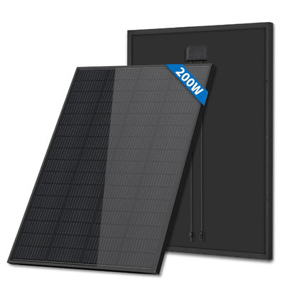 良い価格 7層構造 200W モノ結晶光伏太陽光パネル 自動車ホーム バルコニーシステム 庭棚 ボート オンライン