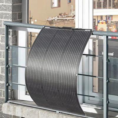 モノ結晶シリコン半柔軟ソーラーパネル 100W HCF 防水テラスパネル オフグリッドバルコニー